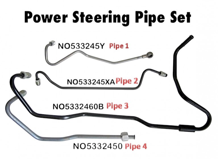 No1 Power Steering Pipe Mk2 1998-2005