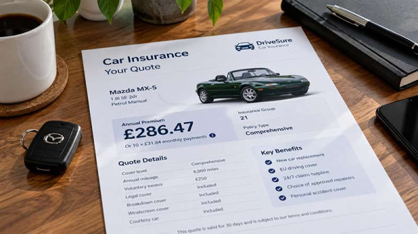 Are Mazda MX-5s Cheap to Insure? Costs Explained