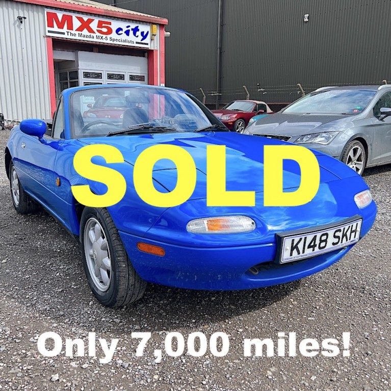 1993 Mazda MX-5 Mk1 1.6 ONLY 7,000 MILES!