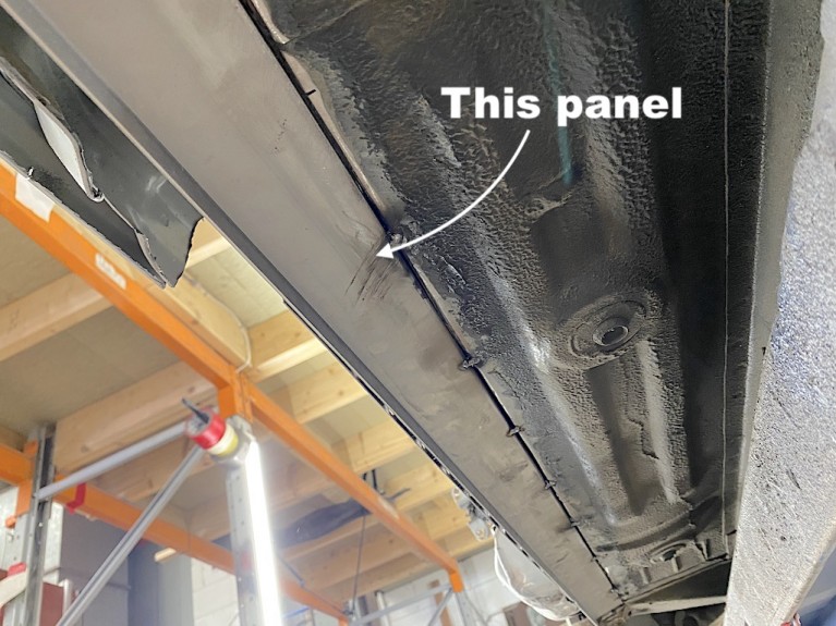 Floor to sill repair panel - Mk1/2/2.5