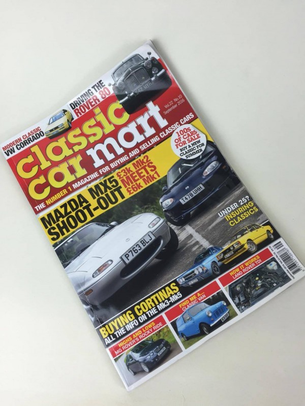 Check Out This Great Article in Classic Car Mart Featuring MX5 City MX-5's