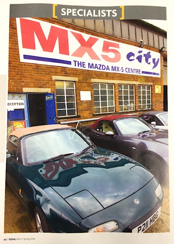MX5 City Feature In Car Magazine! 