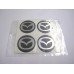 Mazda Logo Flying Wing Wheel Centre Sticker Set