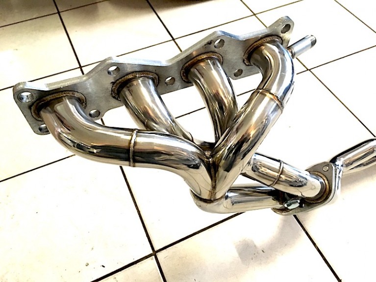 Stainless steel performance 4branch exhaust manifold