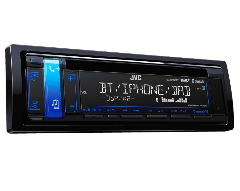 KD-DB98BT JVC DAB CD Receiver - Bluetooth/Phone/CD/Radio/Aux