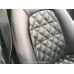 Diamond patterned seat set