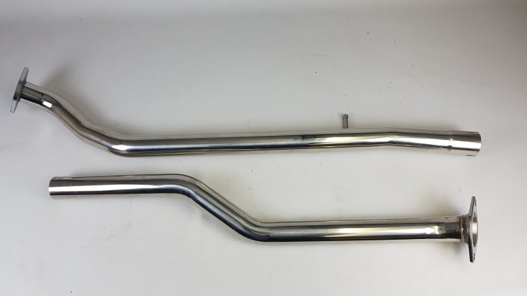 Stainless Steel De-Cat & Midpipe Mk 3