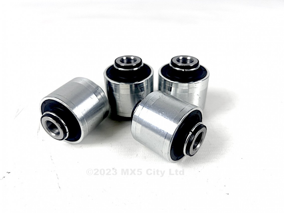 thumbnail image 2 of Polybush Rear Hub Upper & Lower Lateral Arm Bushings For Mazda MX-5 Mk4 & RF 2015+ – Orange Polyurethane 2 of 5