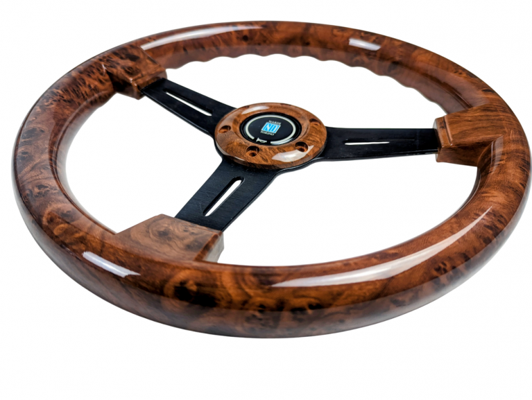Nardi Style Wood Effect Steering Wheel