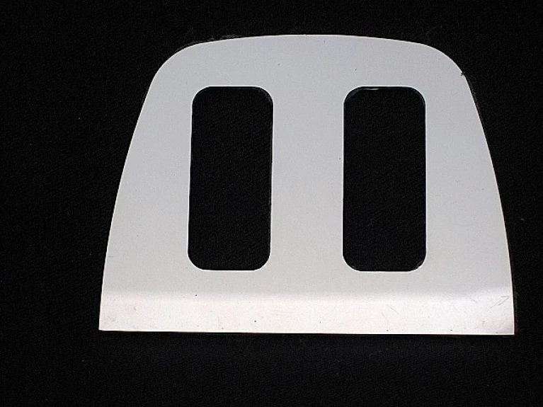Stainless window switch surround Mk1