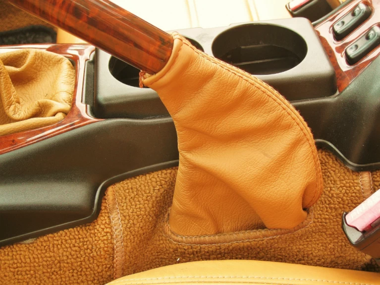 Leather Handbrake Sleeve