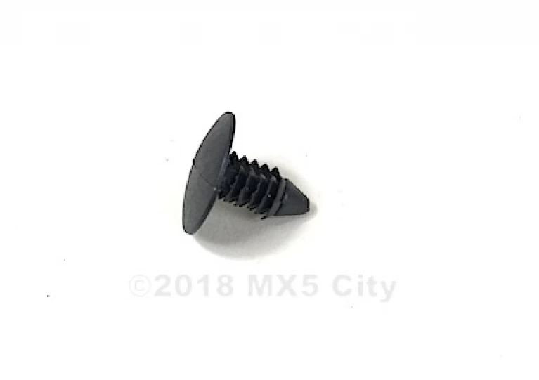 Fir-tree trim clip (black)
