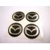 Mazda Logo Flying Wing Wheel Centre Sticker Set