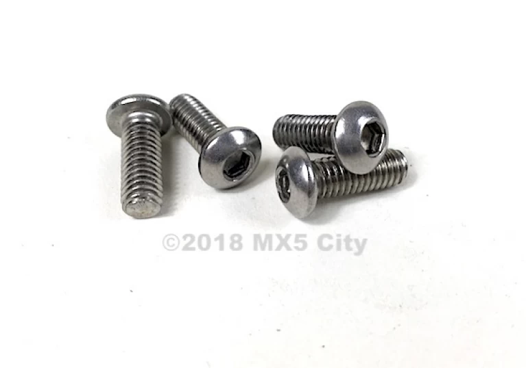 Door mirror fixing screw set