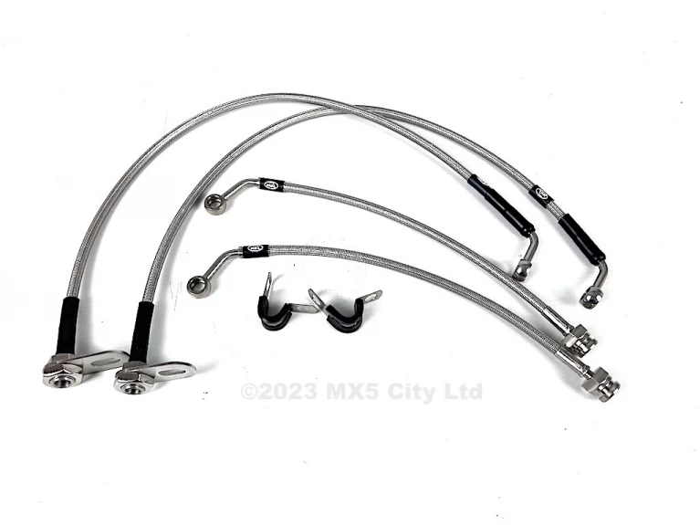 HEL Performance braided brake hose set NC models